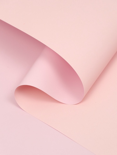 Пленка для цветов тонированная, матовая, розовый, 57×57±1 см, 65 мкм