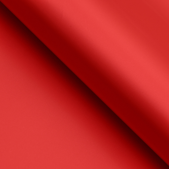 Пленка для цветов тонированная, матовая, насыщенный красный, 57 х 57 ±1 см, 65 мкм
