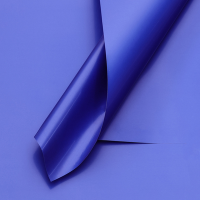 Пленка для цветов тонированная, матовая, королевский синий, 57 х 57 ±1 см, 65 мкм