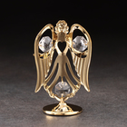 Сувенир "Ангел", на подставке, с хрусталиками, 5х4х9 см - Фото 3