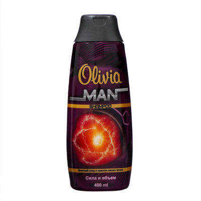 Шампунь для мужчин Olivia Man &  Woman "Сила и объем", 400 мл