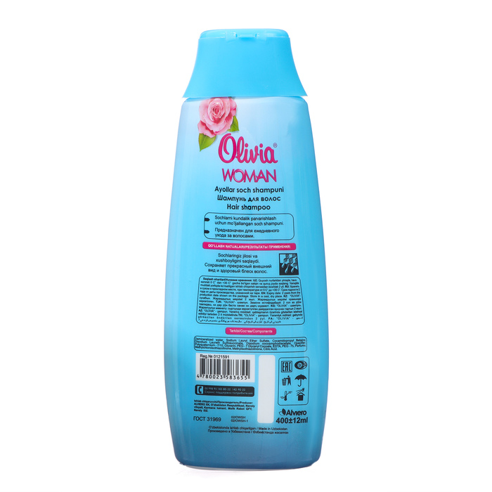 Шампунь для волос Olivia Man &  Woman "Комплексная терапия", 400 мл