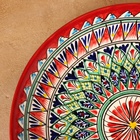 Ляган Риштанская Керамика "Узоры", 32 см, красный - фото 23941181