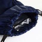 Мешок для обуви большой на стяжке, цвет синий - Фото 5