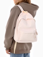 Рюкзак молодёжный на молнии, с карманом, размер 28×13×39.5 см, белый - Фото 6