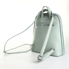 Рюкзак-сумка женский Nocturna на молнии, зелёный - Фото 4