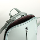 Рюкзак-сумка женский Nocturna на молнии, зелёный - Фото 6