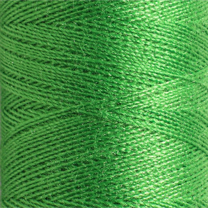 Нитки 40/2, 200 м, цвет ярко-зелёный №204