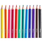 Цветные карандаши в тубусе, 12 цветов, трехгранные, Минни Маус и Единорог - Фото 6