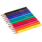 Цветные карандаши в тубусе, 12 цветов, трехгранные, Трансформеры - Фото 4