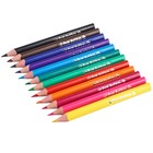 Цветные карандаши в тубусе, 12 цветов, трехгранные, Щенячий патруль - Фото 4