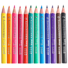 Цветные карандаши в тубусе, 12 цветов, трехгранные, Маша и Медведь - Фото 6