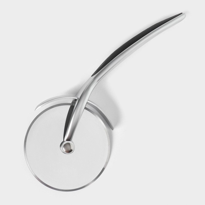 Нож для пиццы и теста Veil, серебристый - Фото 1