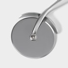 Нож для пиццы и теста Veil, серебристый - Фото 6