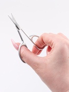 Ножницы маникюрные «Premium satin», узкие, прямые, матовые, 9.6 см - Фото 5