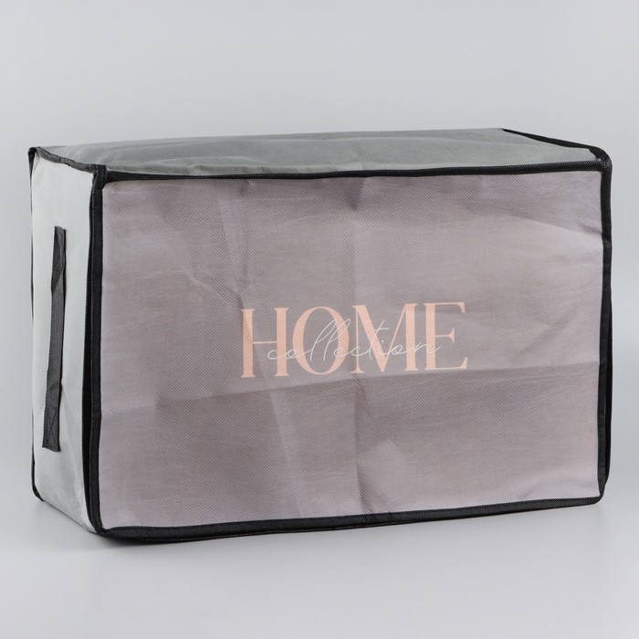 Короб для хранения с pvc-окном Home collection, 30 х 45 х 20 см