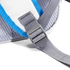 Рюкзак-переноска для кошек и собак, 30×40×25 см, белый/голубой - Фото 11