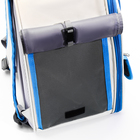 Рюкзак-переноска для животных, 30 х 40 х 25 см, белый/голубой - Фото 7
