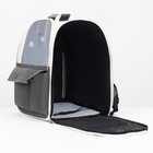 Рюкзак - переноска для животных, 39×40×25 см, серый - Фото 4