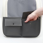 Рюкзак - переноска для животных, 39×40×25 см, серый - Фото 5