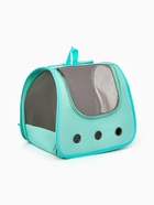 Рюкзак-переноска для животных, 35×30×26 см, голубой - Фото 2