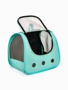 Рюкзак-переноска для животных, 35×30×26 см, голубой - Фото 7