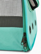 Рюкзак-переноска для животных, 35×30×26 см, голубой - Фото 8