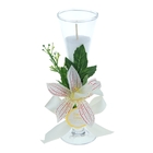 Свеча восковая "Орхидея", цвет белый - Фото 1