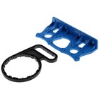 Корпус для фильтра ZEIN, 10SL, 1/2", двойной, для холодной воды, ключ, крепление, прозрачный - Фото 7