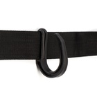 Ремень туристический, с крючками, черный, 140 см - Фото 7