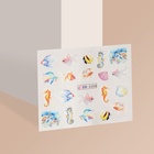 Слайдеры для ногтей «Рыбки», разноцветные - Фото 2