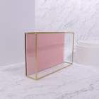 Органайзер для хранения «PINK RIPPLES», стеклянный, 29×17.5×6 см, цвет медный, розовый - Фото 6