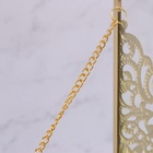 Органайзер для хранения «GREAT», с крышкой, стеклянный, с зеркальным дном, 1 секция, 15×15×8,5 см, прозрачный/медный - Фото 11