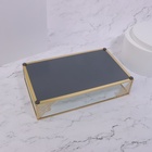 Органайзер для хранения «GREAT», стеклянный, с зеркальным дном, 29×17.5×6 см, цвет медный - Фото 6