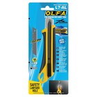 Нож универсальный OLFA Autolock OL-L7-AL, пластиковый корпус, 18 мм - Фото 6