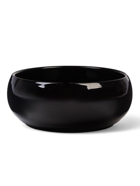 Кашпо - бонсайница «Мира», круглое, 18×18×7 см, чёрное  (артикул 9944580)  большой выбор товаров оптом и в розницу по низким ценам с доставкой