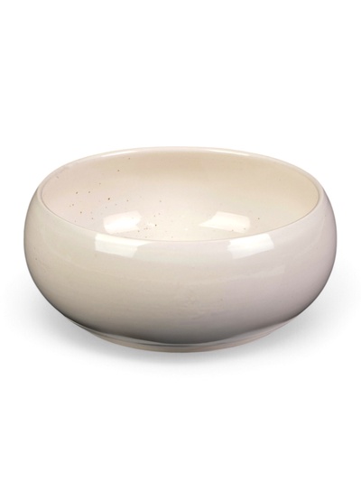 Кашпо - бонсайница «Мира», круглое, 18×18×7 см, белое