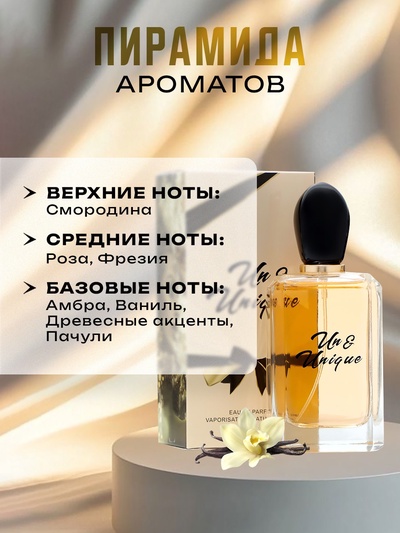 Туалетная вода женская Unique, 110 мл