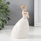 Сувенир керамика "Невеста перед свадьбой"  14х7,5х6,5 см - фото 9522390