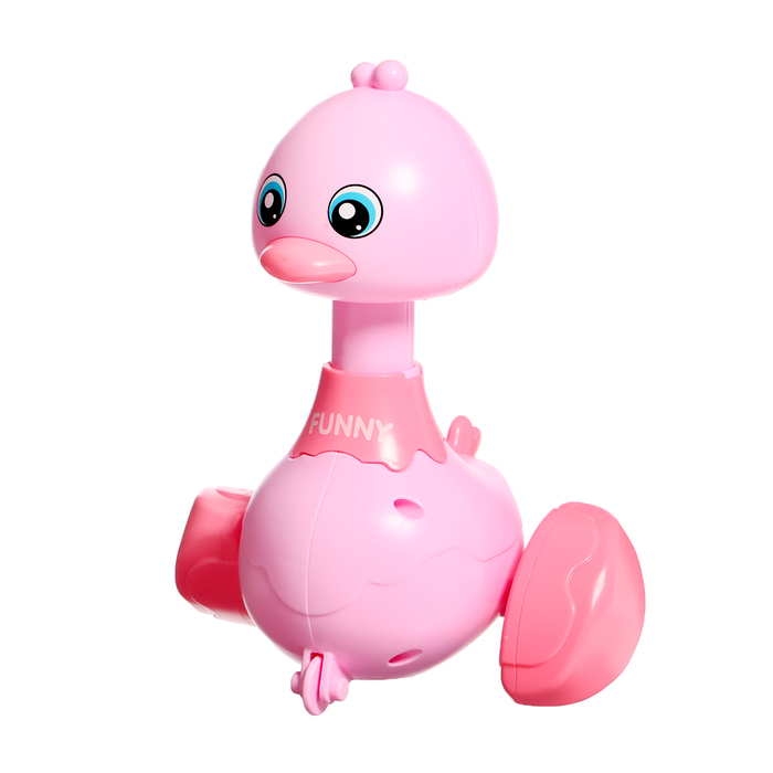 Заводная игрушка «Милый утёнок», цвета МИКС