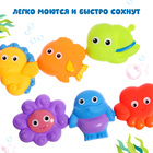 Резиновые игрушки для купания в ванной «Весёлые соединялки», набор 6 шт. - Фото 3