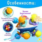 Развивающая игрушка - погремушка с прорезывателем для зубов «Летающая тарелка» - Фото 3