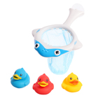 Игрушки для купания в ванне «Поймай уточку», 1 сачок на присоске, 3 уточки, МИКС - Фото 11