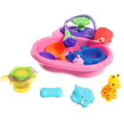 Набор игрушек для купания с ванночкой «Купание зверят», 12 предметов, МИКС - Фото 19