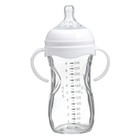 УЦЕНКА Бутылочка для кормления Ø50 ШГ 240 мл., стекло, белая - Фото 3