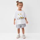 Футболка детская KAFTAN Gussi р. 34 (122-128 см), белый - фото 24401060