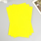 Набор жесткого фетра "Астра" (3 шт) жёлтый, 1 мм, 160 гр, 20х30 см - Фото 2