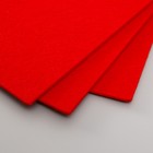 Набор жесткого фетра "Астра" (3 шт) красный, 3 мм, 20х30 см - фото 11233268