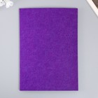 Набор жесткого фетра "Астра" (3 шт) тёмно-фиолетовый, 3 мм, 20х30 см - фото 301128432