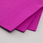 Набор мягкого фетра "Астра" (3 шт) фиолетовый, 3 мм, 400 гр. 20х30 см - Фото 3